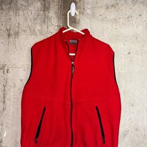 RED VINTAGE VEST